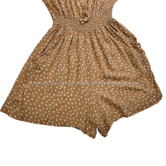 Romper Dress Polka Dot Dress Dress Size M - NEW! - Picture 3 of 15